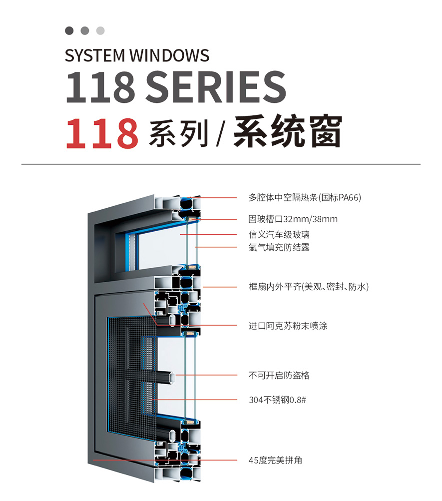 金太阳聪明门窗铝合金体系门窗