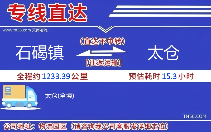 石碣镇到太仓物流公司